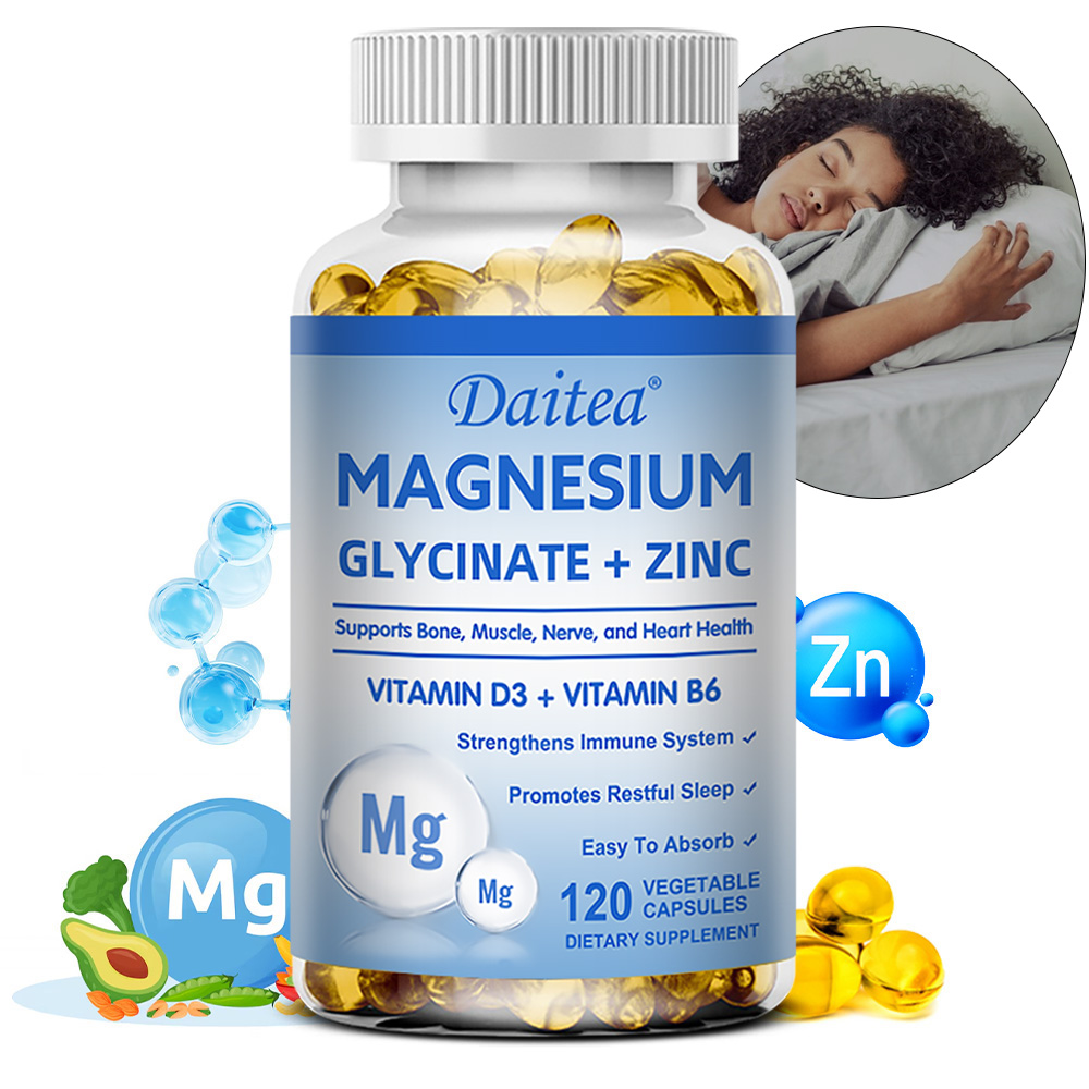 Magnesium Glycinate Capsule - Glicinato di Magnesio + Zinco -
