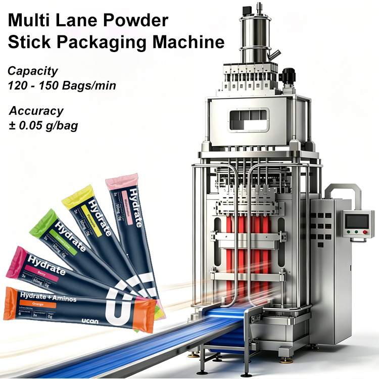Electrolyte Powder Pack - Macchina Automatica per il Confezionamento di