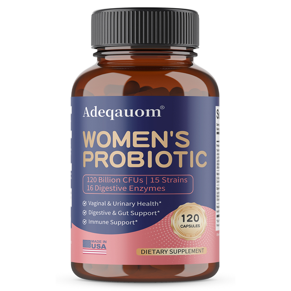 Probiotic 60 Billion - Capsule probiotiche da donna 120 miliardi