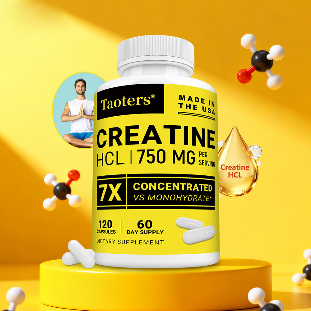 Creatine Hcl Capsule - Creatina HCl - Supporto per Energia