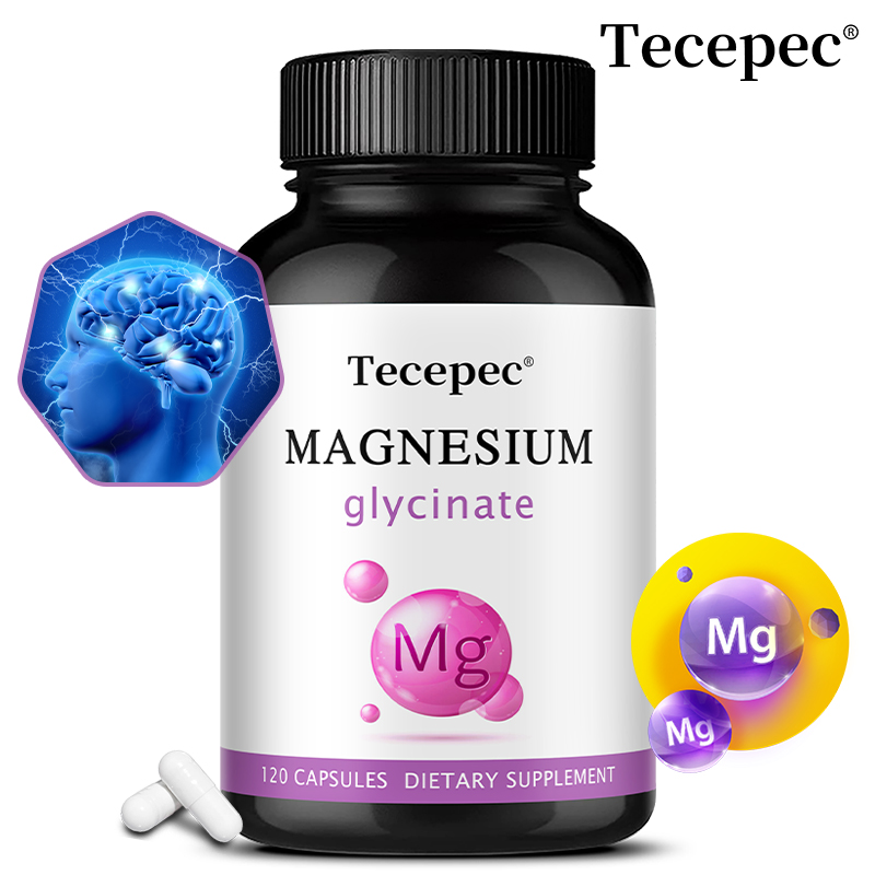 Magnesium Glycinate Capsule - Glicinato di magnesio 1000 mg (qualare