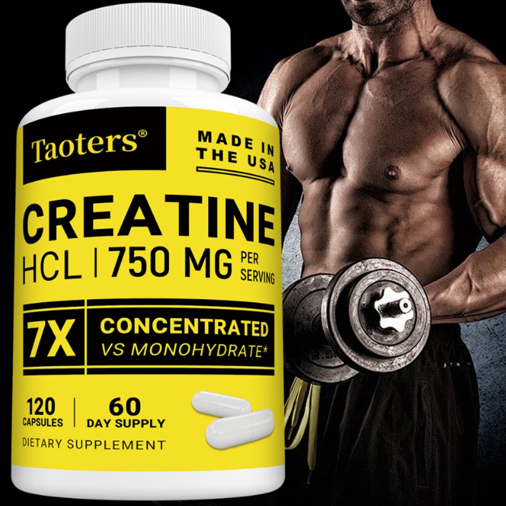 Creatine Hcl Capsule - Creatina HCl - Aumenta l'energia, la