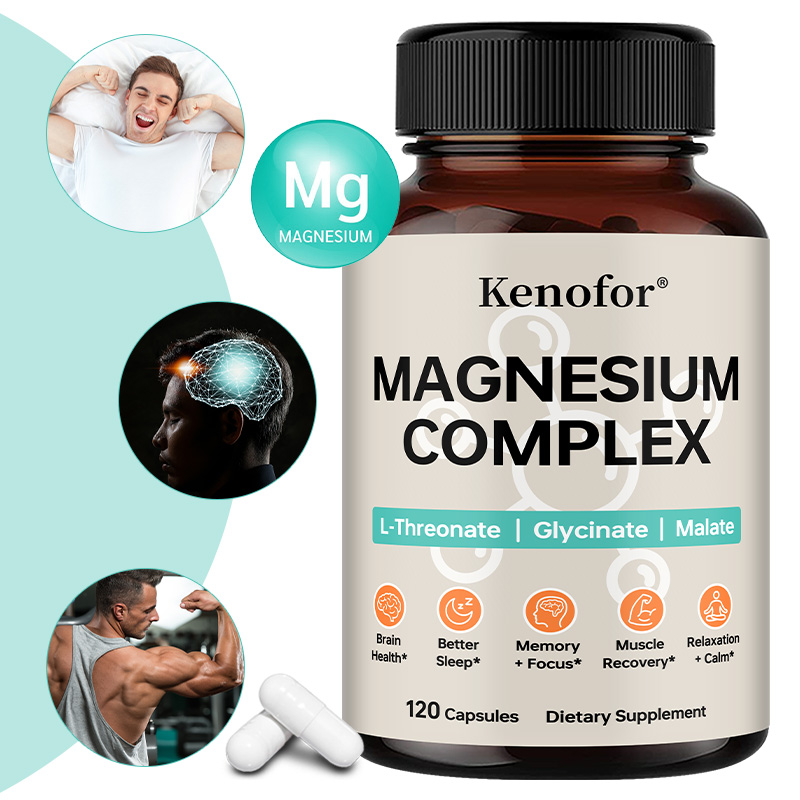 Magnesium Glycinate Capsule - Complesso di Magnesio 2340mg in Capsule