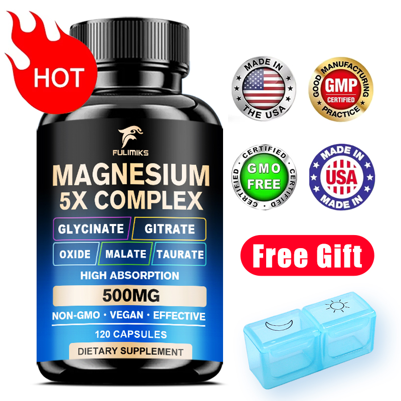 Magnesium Glycinate Capsule - Integratore di Magnesio in Compresse 5