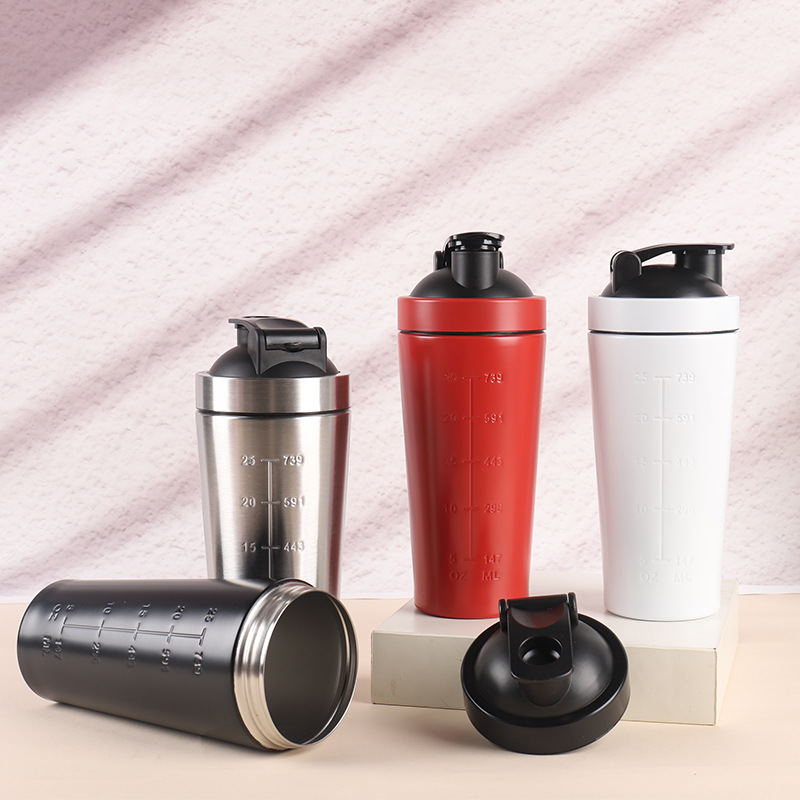 Protein Shaker Bottle - Bottiglia shaker per polvere proteica in