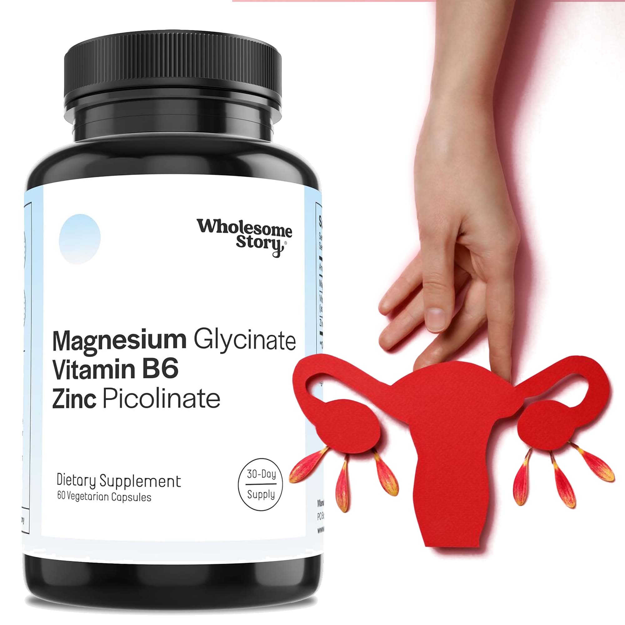 Magnesium Glycinate Capsule - Glicinato di magnesio, vitamina B6, integratori