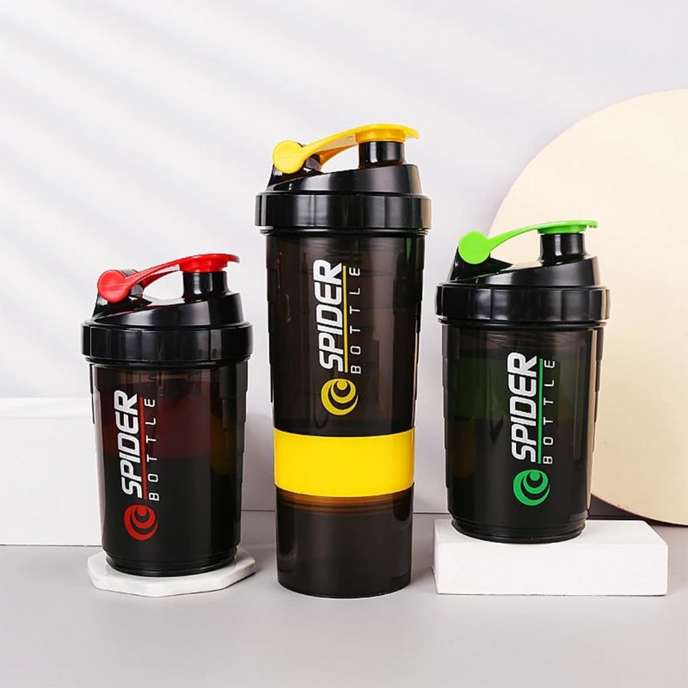 Protein Shaker Bottle - 3 strati Shaker Protein Bottle Powder
