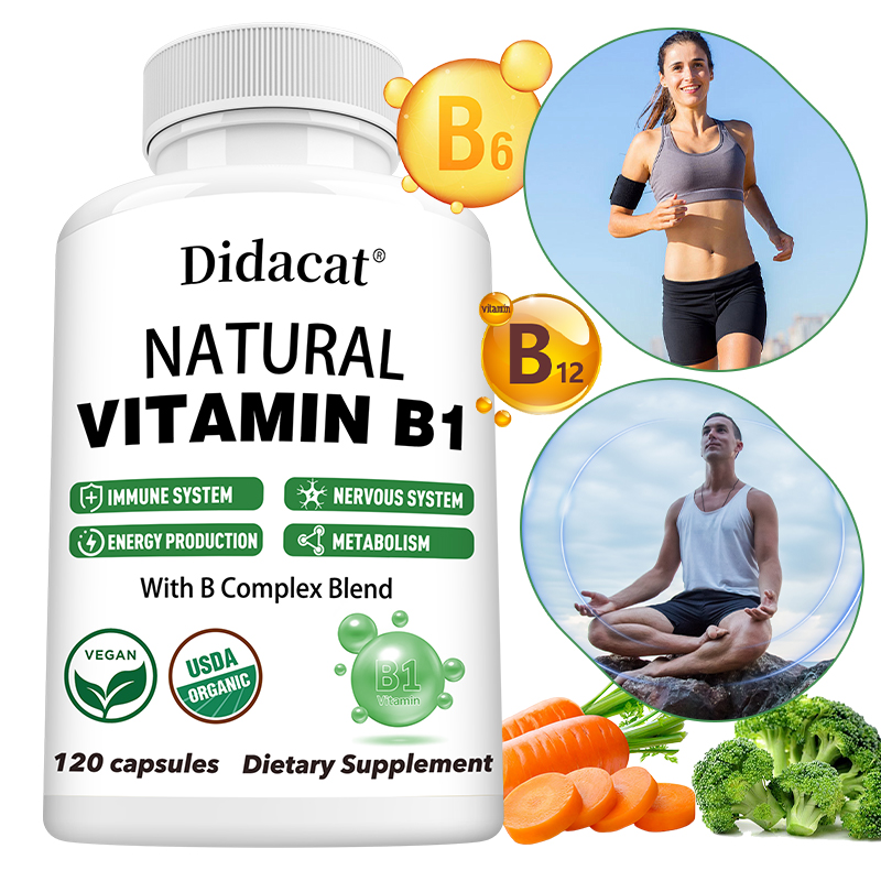 Magnesium Glycinate Capsule - Capsule di Complesso Vitaminico B con