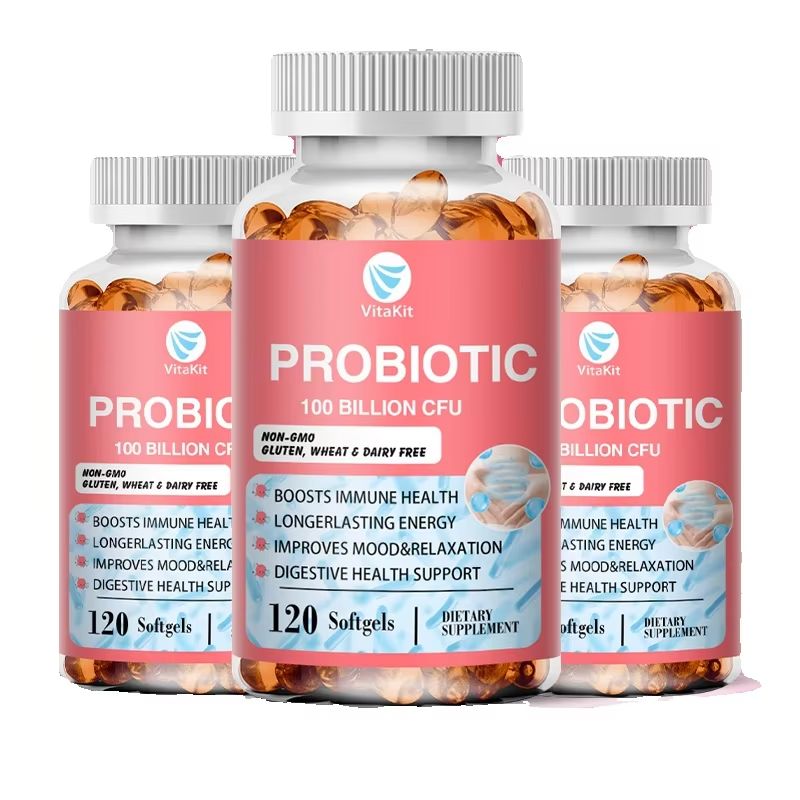 Probiotic 60 Billion - Capsule di Probiotici Biologici, Integratore per