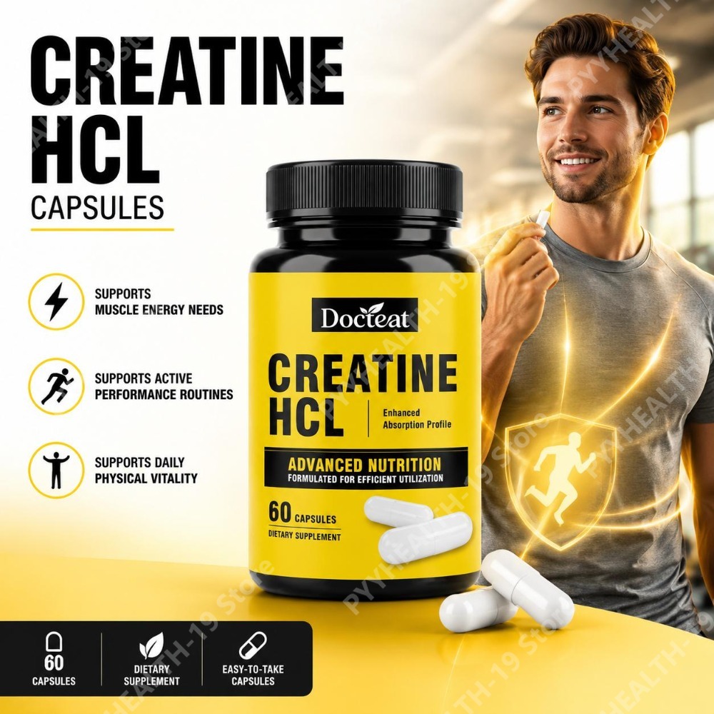 Creatine Hcl Capsule - Capsule di Creatina HCL Docteat con