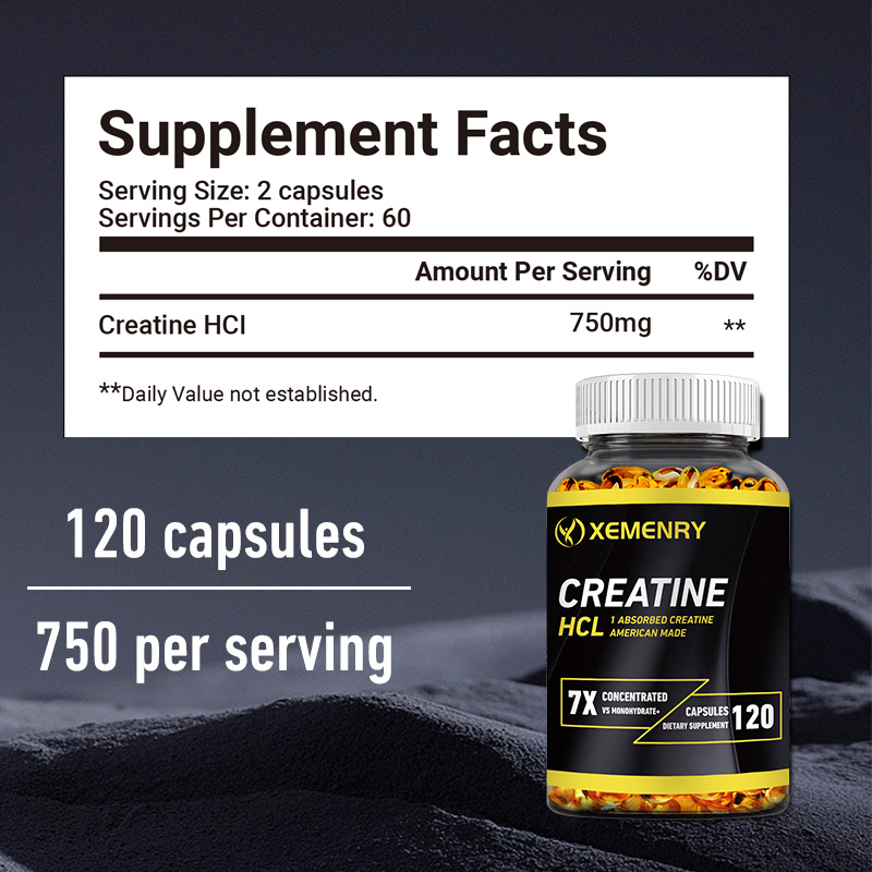 Capsule di Creatina HCl, Aumen - Creatine Hcl Capsule recensione e prezzo
