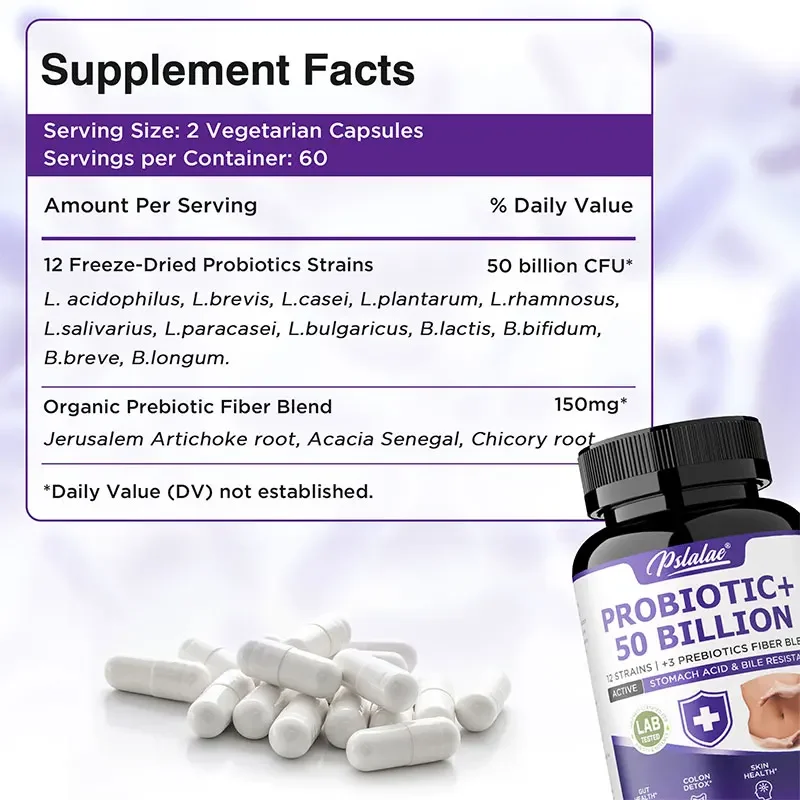 Probiotico 50 miliardi: probio - Probiotic 60 Billion recensione e prezzo
