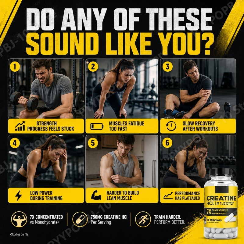 Creatina HCl 750mg 90 Capsule  - Creatine Hcl Capsule recensione e prezzo