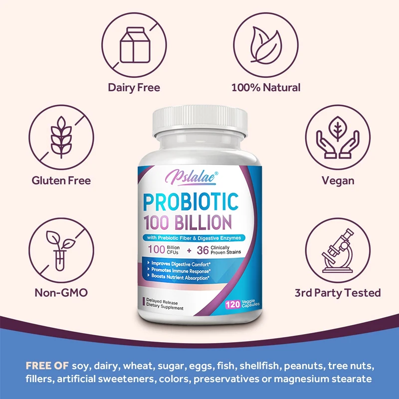 Probiotici 100 miliardi - Supp - Probiotic 60 Billion recensione e prezzo