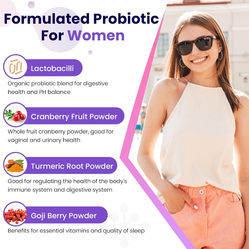 Probiotici vaginali femminili  - Probiotic 60 Billion recensione e prezzo