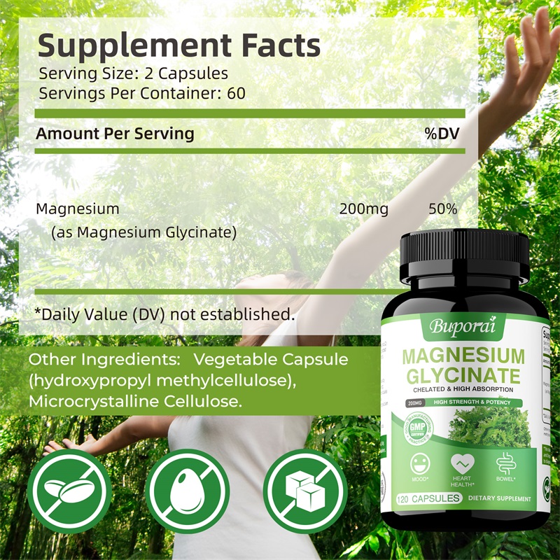 Glicinato di magnesio: aiuta a - Magnesium Glycinate Capsule recensione e prezzo
