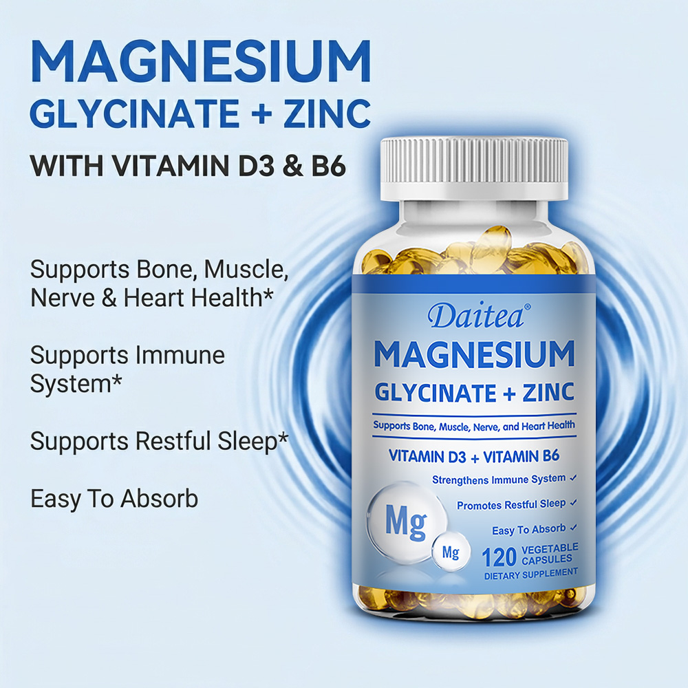 Glicinato di Magnesio + Zinco  - Magnesium Glycinate Capsule recensione e prezzo