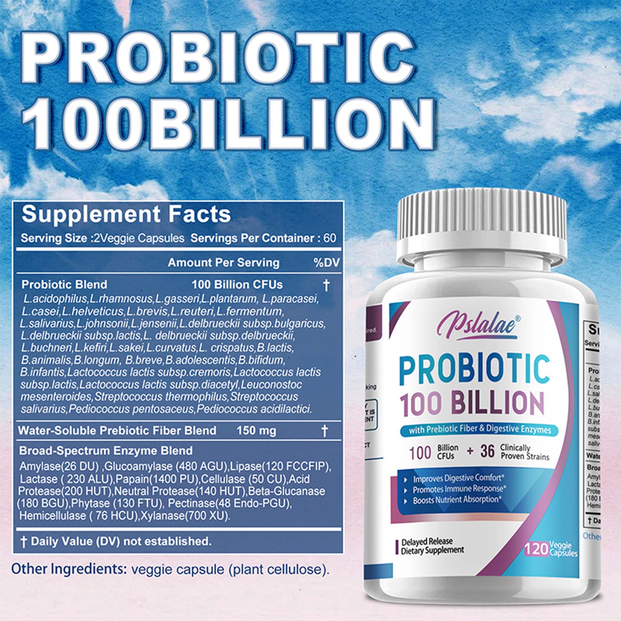Probiotici 100 miliardi - Aiut - Probiotic 60 Billion recensione e prezzo