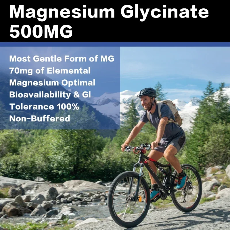 Glicinato di Magnesio 500mg -  - Magnesium Glycinate Capsule recensione e prezzo