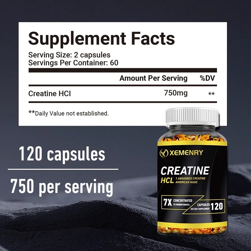 Creatine HCl: supporto per l'e - Creatine Hcl Capsule recensione e prezzo