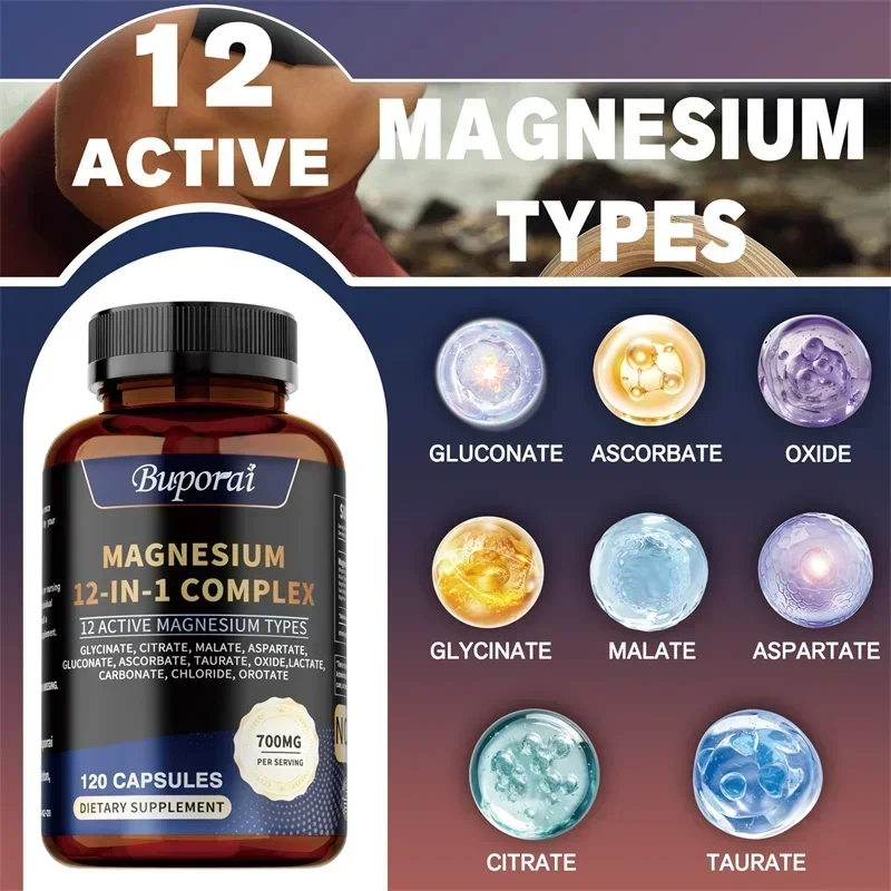 Complesso di Magnesio - Rilass - Magnesium Glycinate Capsule recensione e prezzo