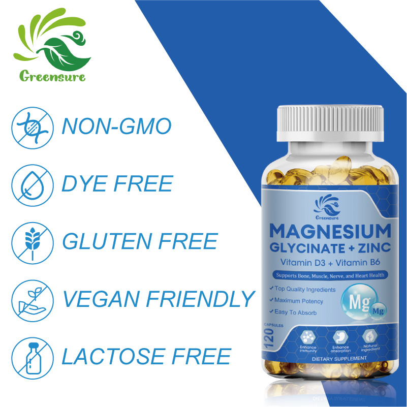 Glicinato di magnesio e zinco  - Magnesium Glycinate Capsule recensione e prezzo