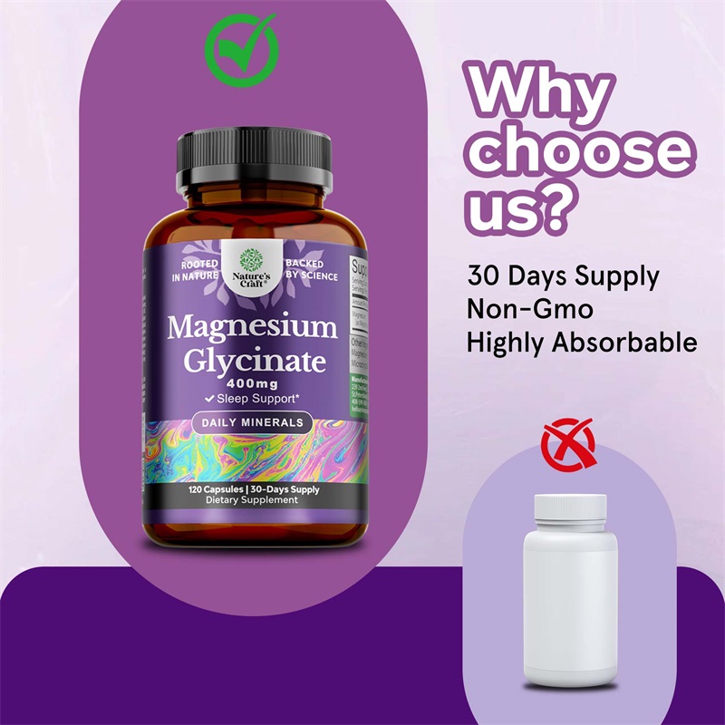 Capsule di Glicinato di Magnes - Magnesium Glycinate Capsule recensione e prezzo
