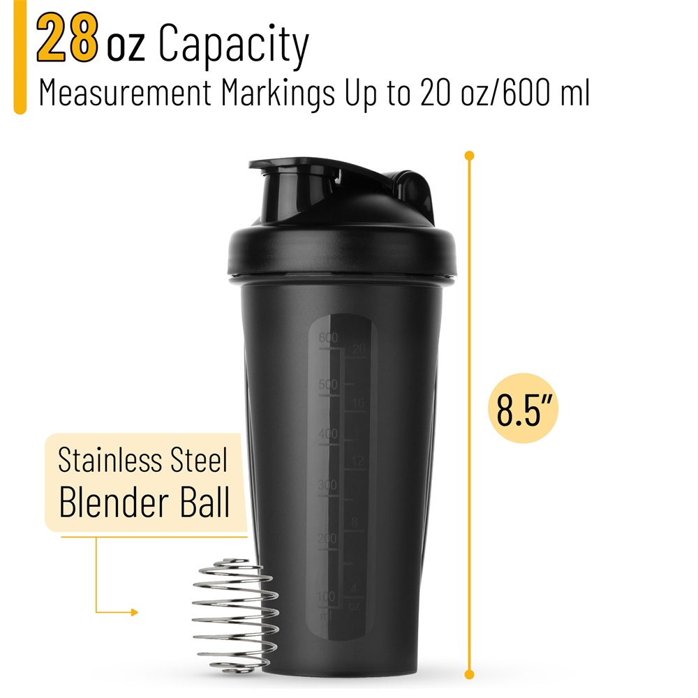 Bottiglia fitness portatile da - Protein Shaker Bottle recensione e prezzo