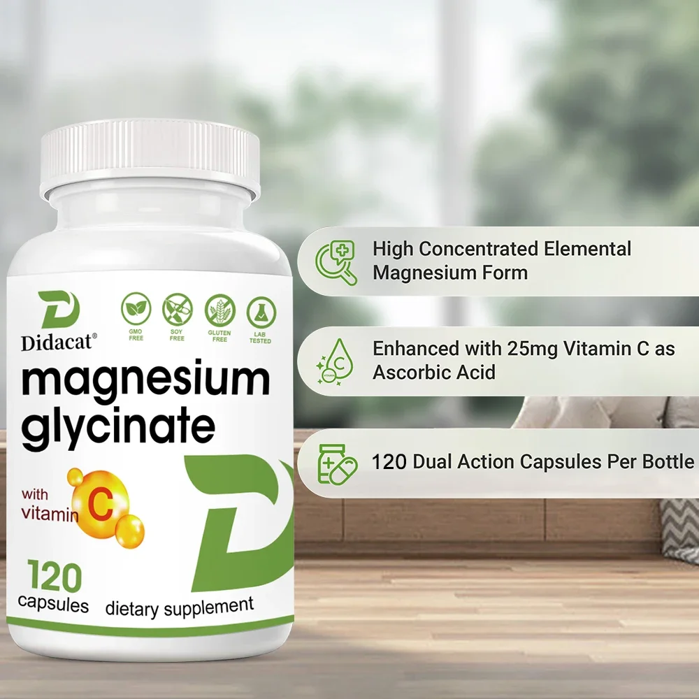 Magnesio glicinato 1000 Mg, 12 - Magnesium Glycinate Capsule recensione e prezzo