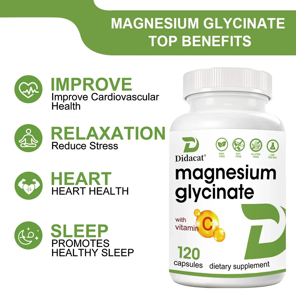 Magnesio glicinato 1000 Mg, 12 - Magnesium Glycinate Capsule recensione e prezzo